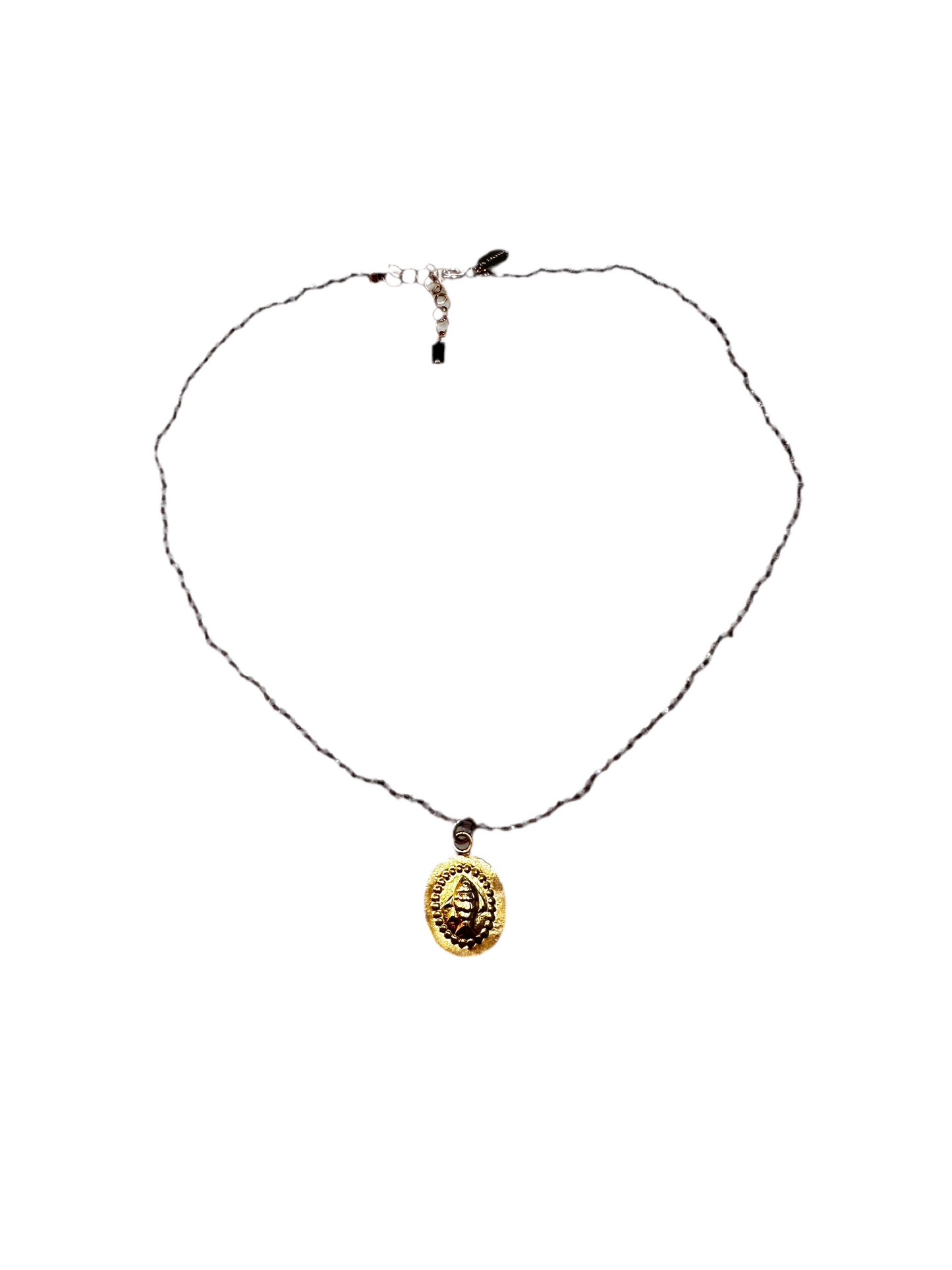 Johanne Gigi Collection necklace with Fish Medal