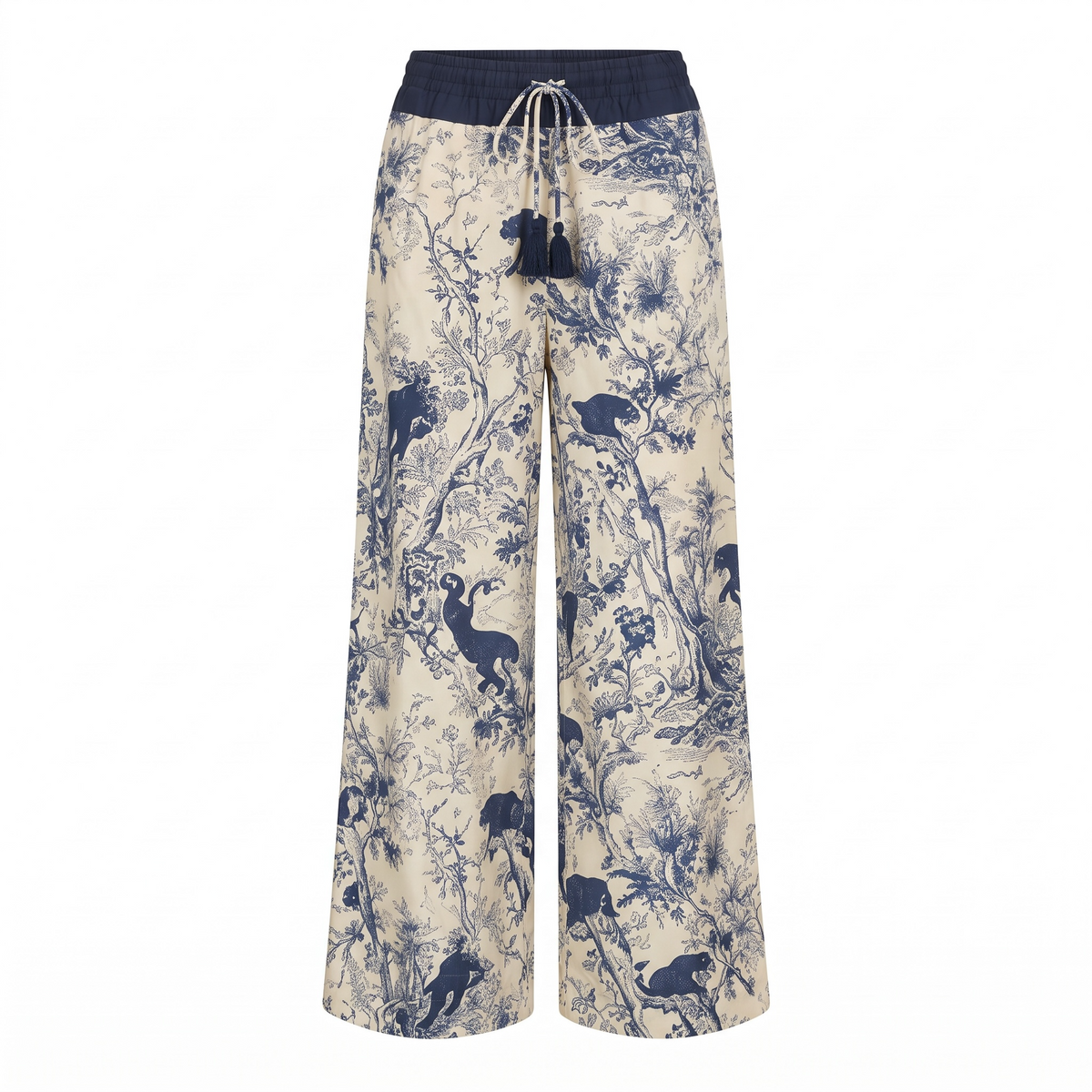 Yukio Toile Safari Straight Pants