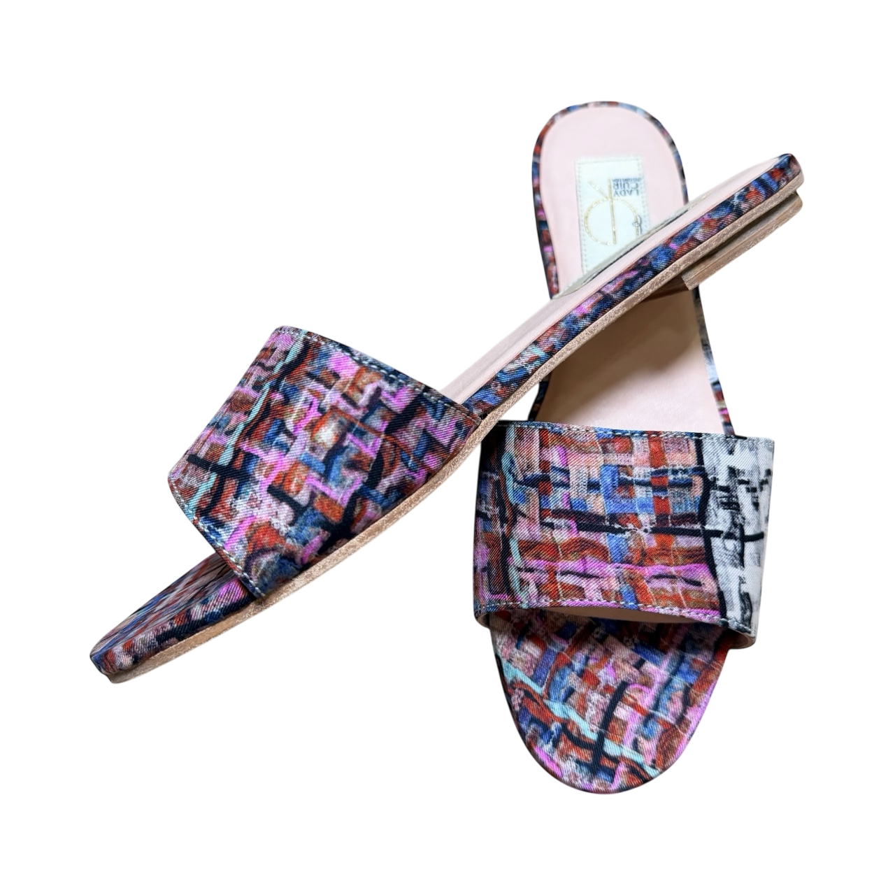 The Tweed Silk Redone Sandal