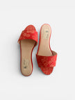 The Pescare Silk Sandal by Lady Cuir - Size 7