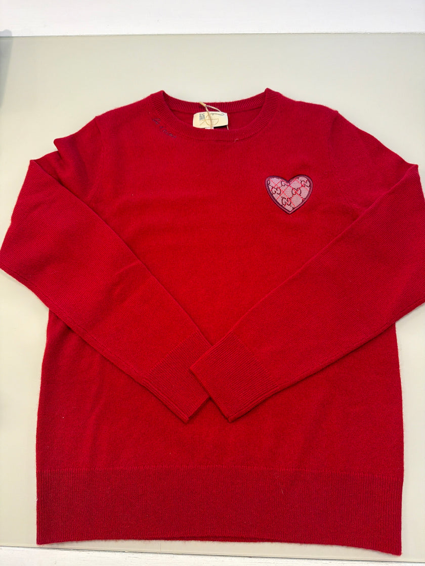 Redone Je t’aime cashmere sweater