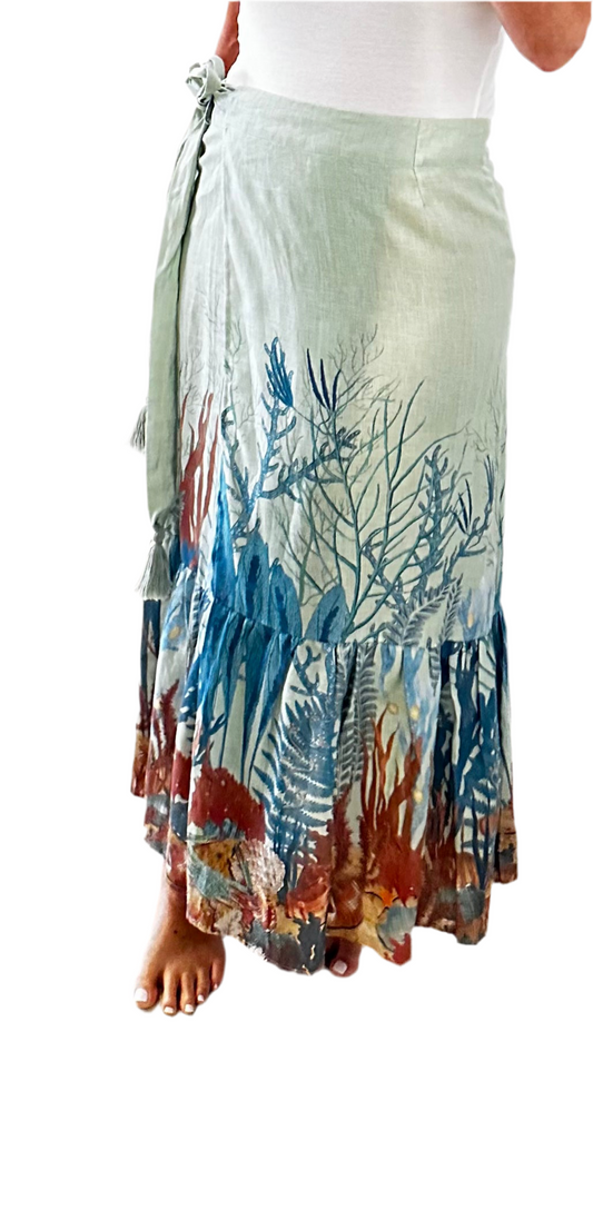 Solange M. Ibiray Wrap skirt S-Mode