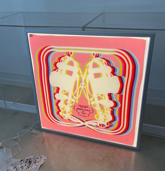 Illuminated Scarf Display Box