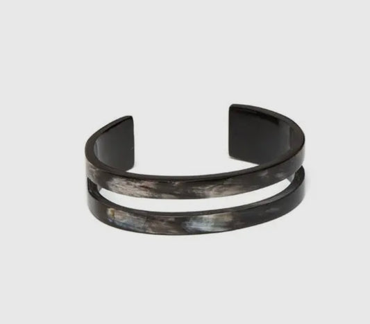 Natural Horn Cut Out Cuff