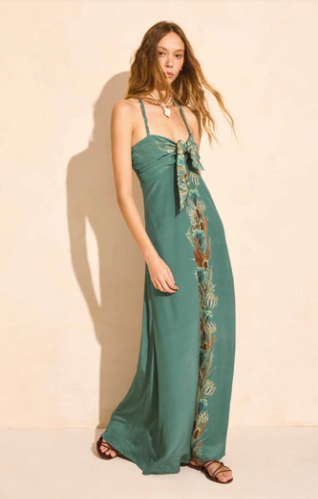 Solange S-Mode Kavo Front Knot Dress