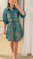Solange M. S-Mode Kavo Shirt Dress with Raglan Sleeve