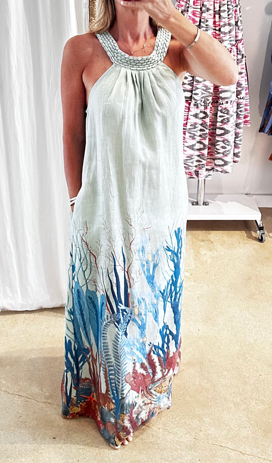 Solange M. By S-Mode Ibiray Halterneck Kaftan