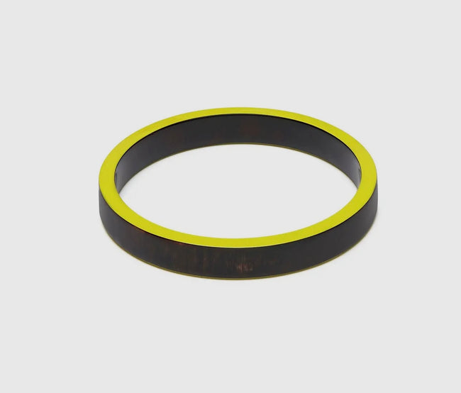 Slim Natural Horn Bangle Bracelet