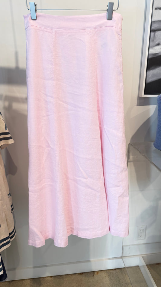 Sita Murt Pink Linen Skirt