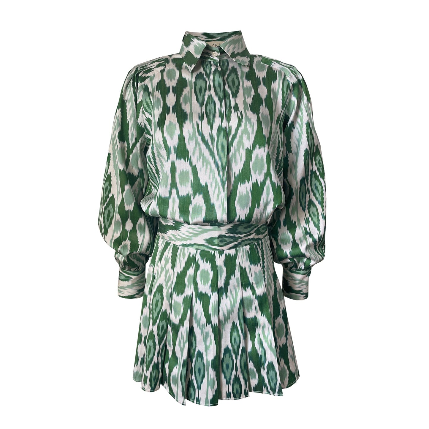 De Castro Green Ikat Set