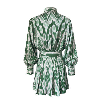 De Castro Green Ikat Set