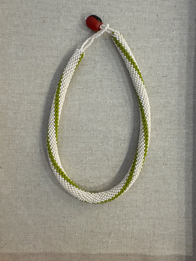 Essentially Mindful - Kaina Necklace - Striped sharpnose snake (Xenoxybelis argenteus)