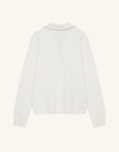 Maison Wheat Oxford Quarter Zip Sweatshirt