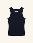 Maison Wheat Knoxville Rib Tank Top