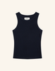Maison Wheat Knoxville Rib Tank Top