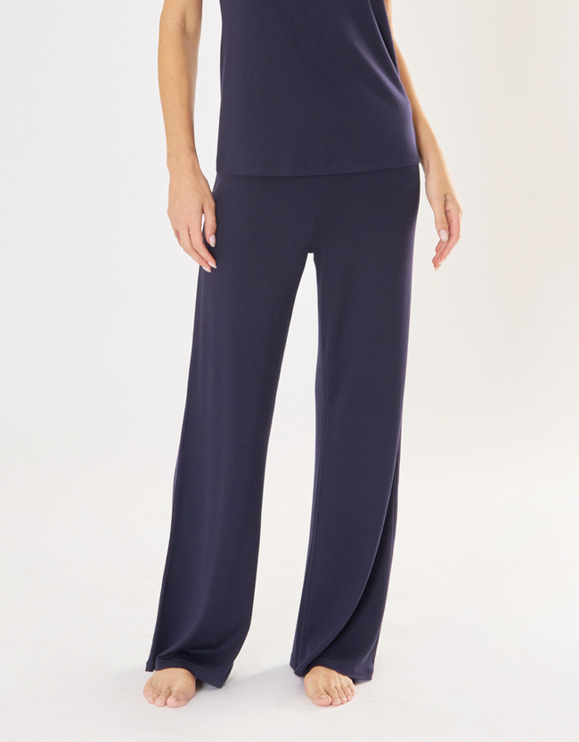 Maison Wheat Jackson Pant Navy