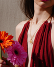 Palas Maria Necklace in Misty Pink