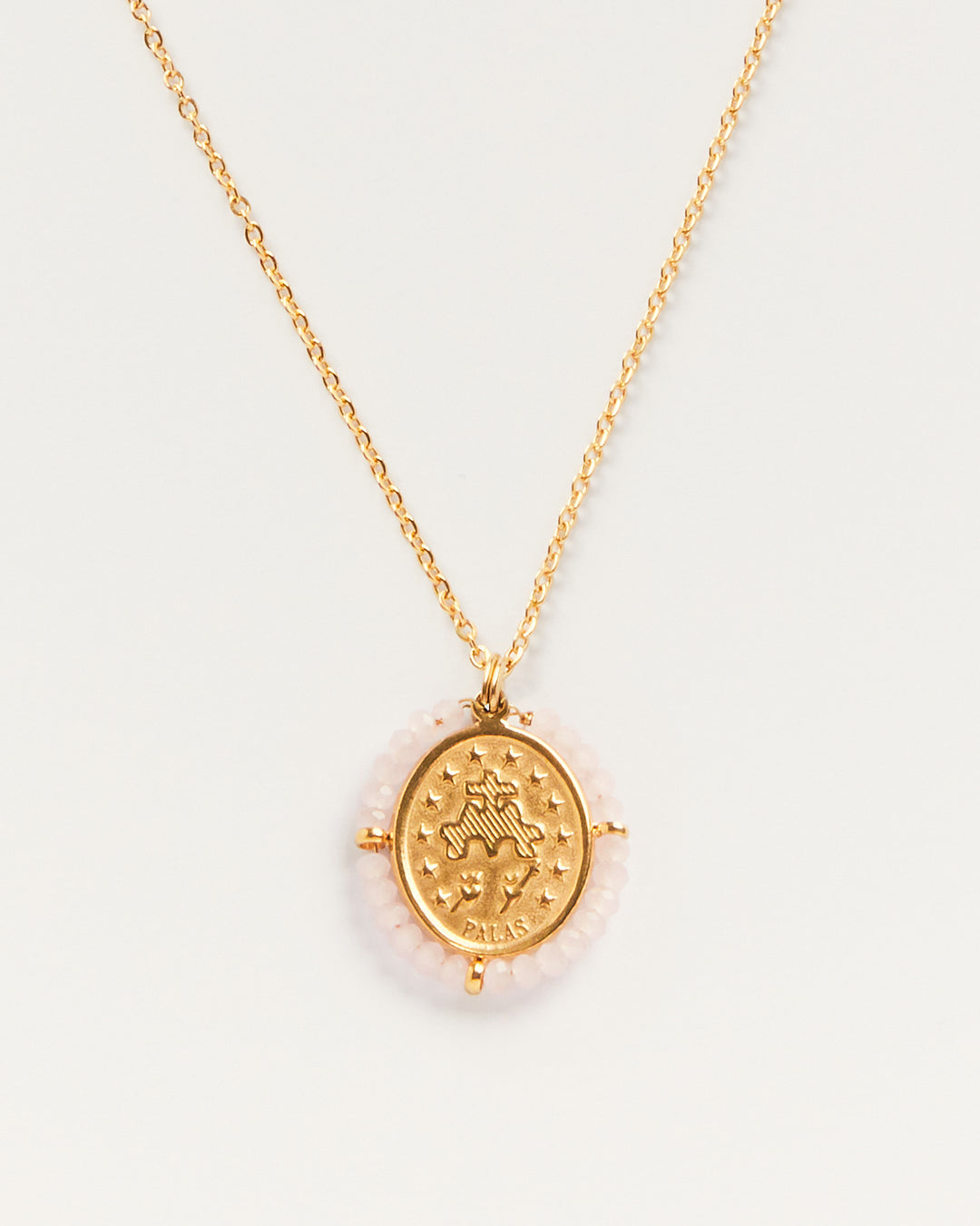 Palas Maria Necklace in Misty Pink