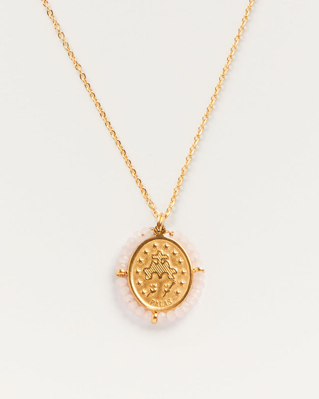 Palas Maria Necklace in Misty Pink