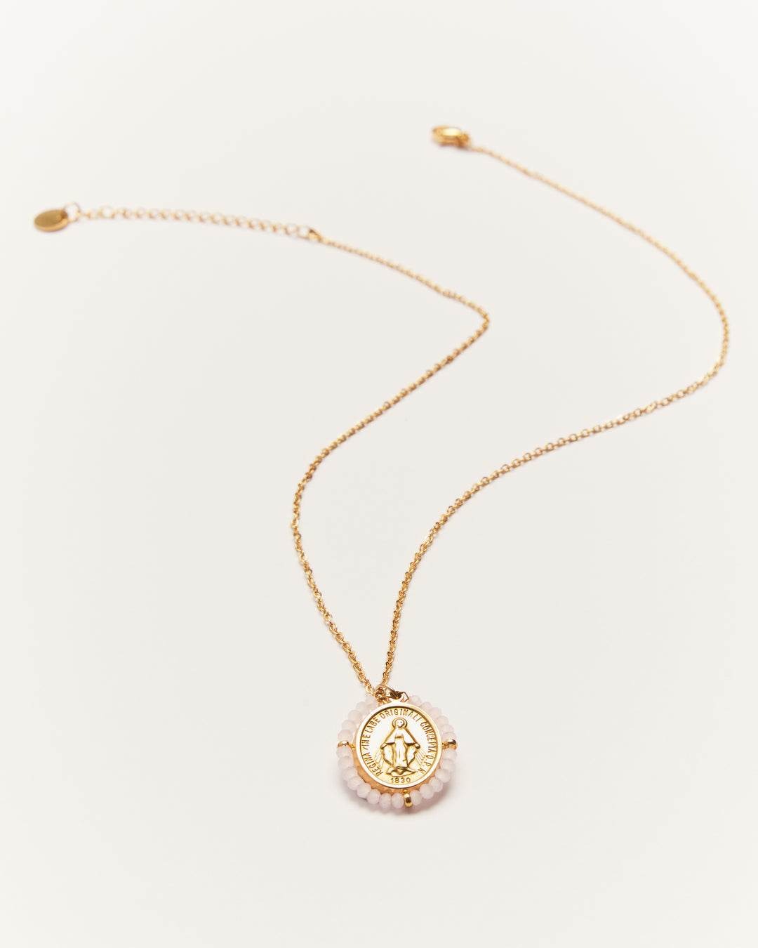 Palas Maria Necklace in Misty Pink