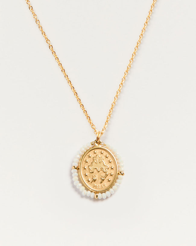 Palas Santa Maria Necklace in Shiny Cream
