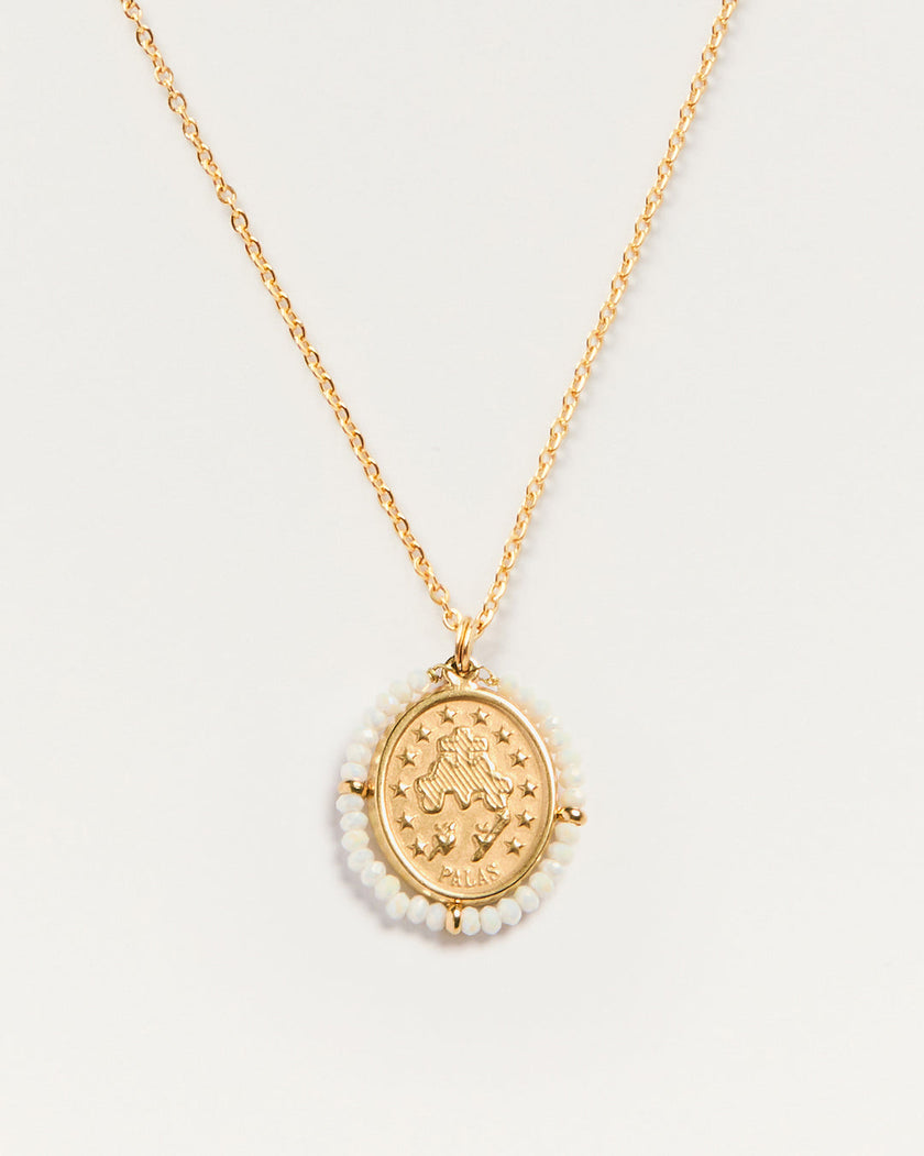 Palas Santa Maria Necklace in Shiny Cream