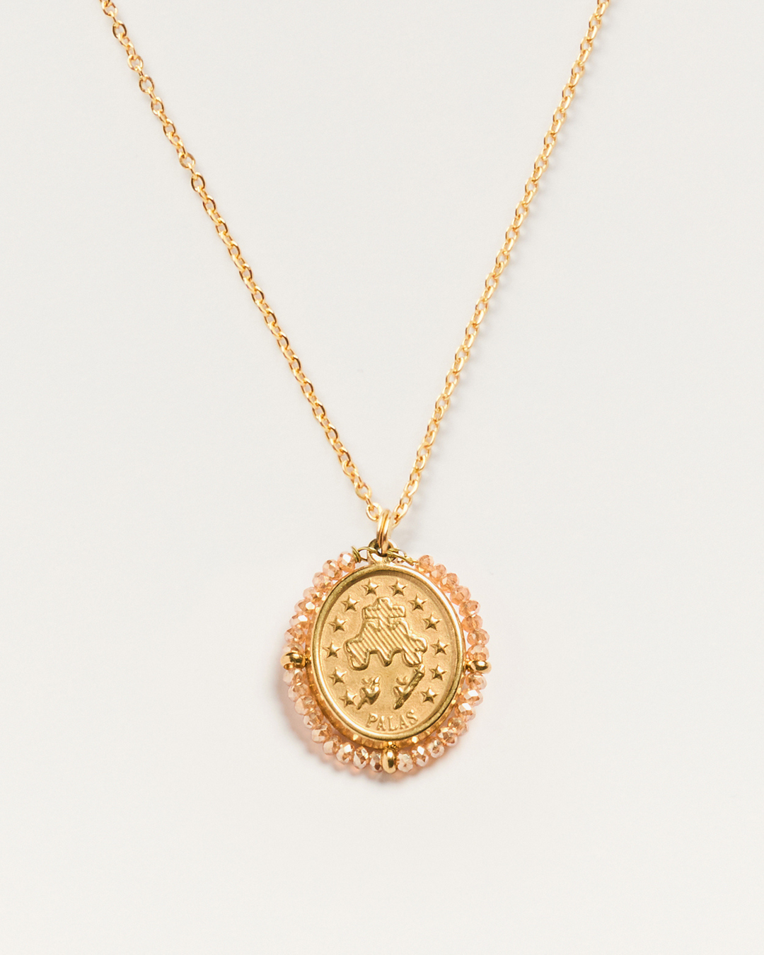 Palas Santa Maria Necklace Shiny Peach