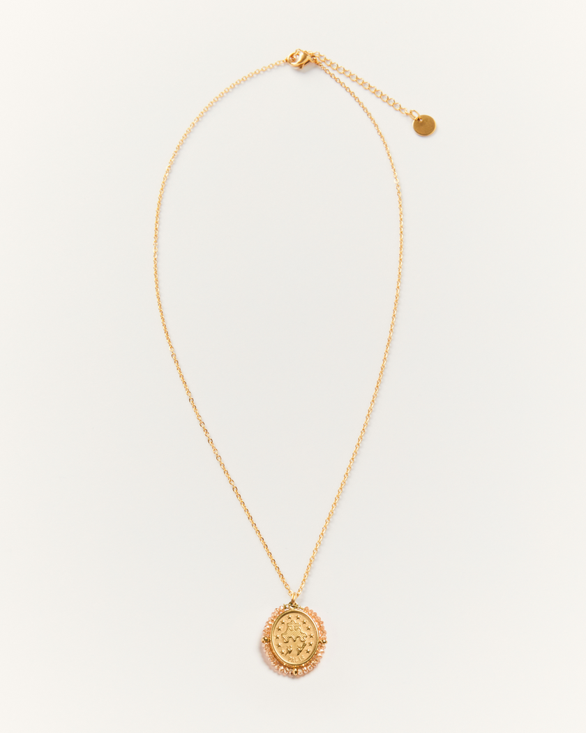 Palas Santa Maria Necklace Shiny Peach