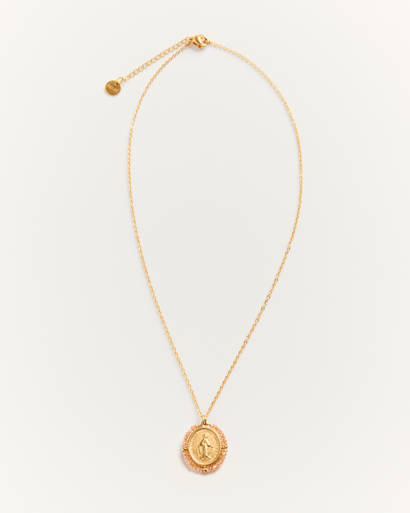 Palas Santa Maria Necklace Shiny Peach