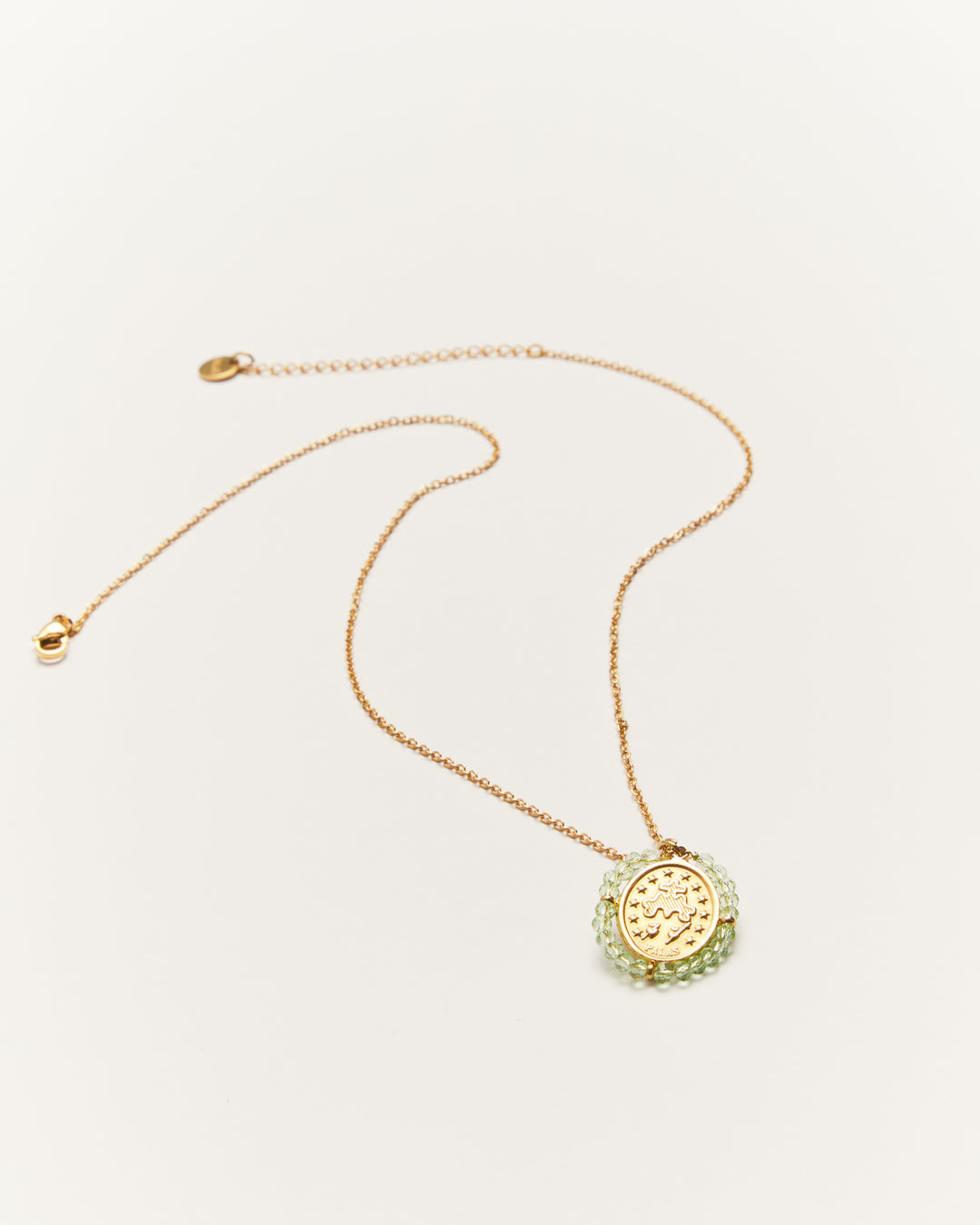 Palas Santa Maria Necklace in Transparent Water Green