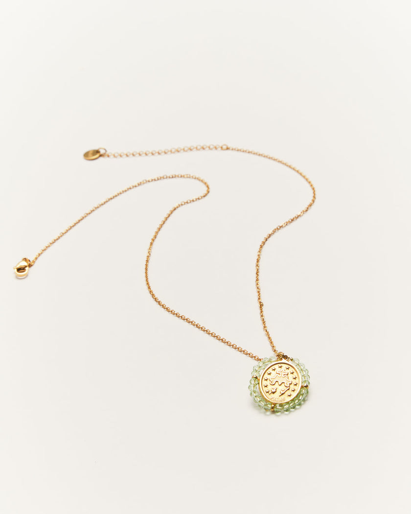 Palas Santa Maria Necklace in Transparent Water Green