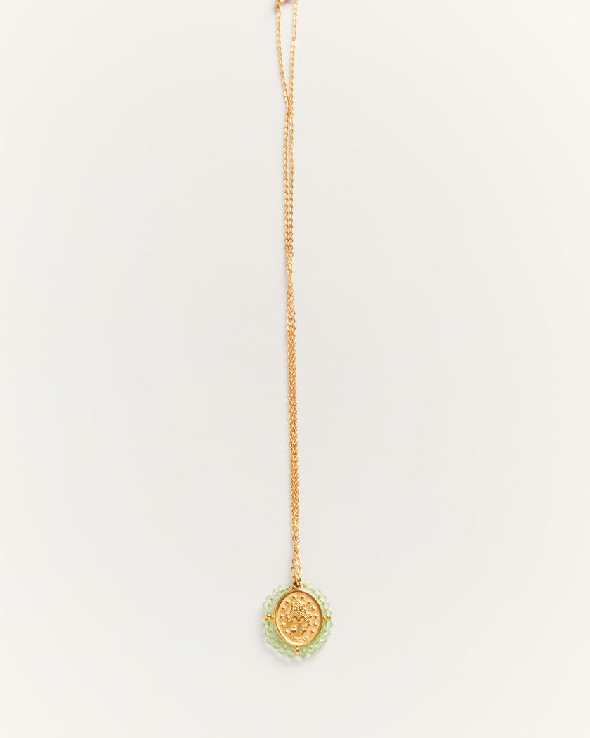 Palas Santa Maria Necklace in Transparent Water Green