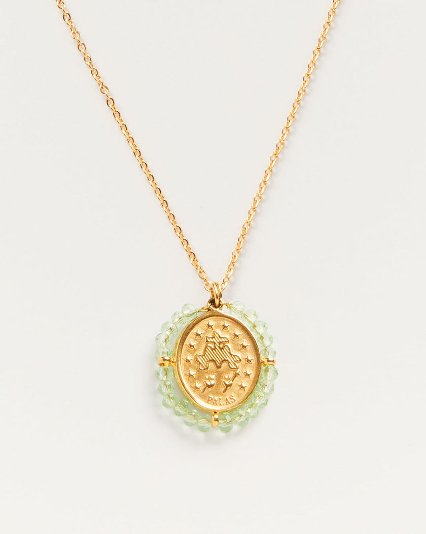 Palas Santa Maria Necklace in Transparent Water Green