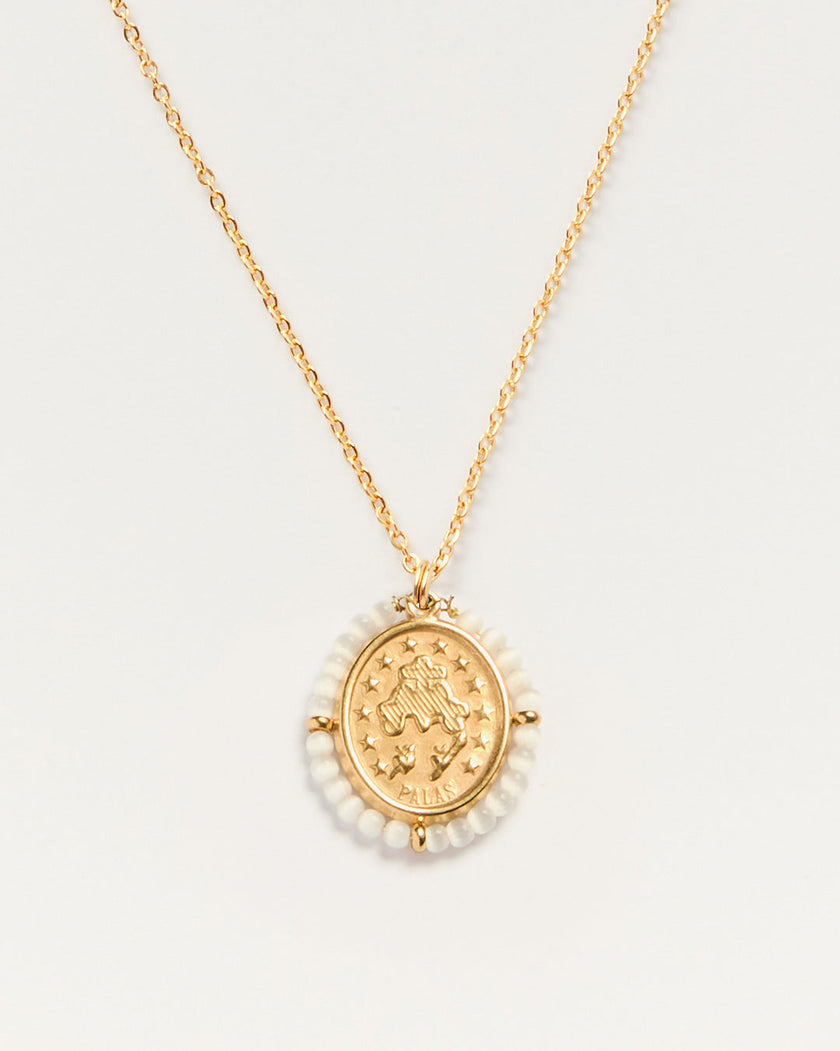Santa Maria Precious Necklace in Pearly White