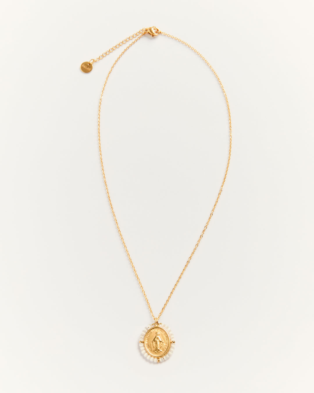 Santa Maria Precious Necklace in Pearly White