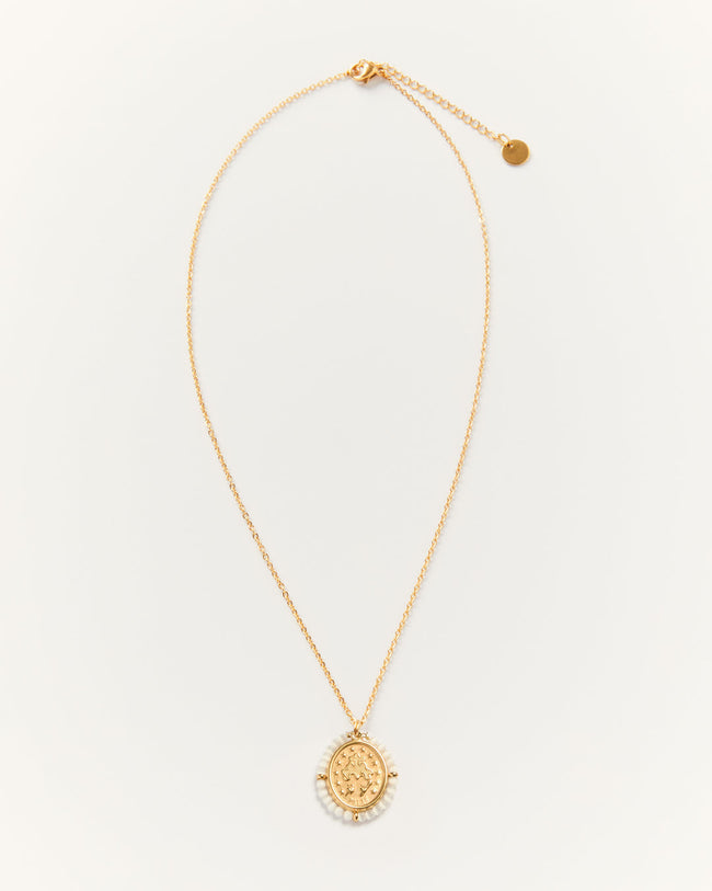 Santa Maria Precious Necklace in Pearly White