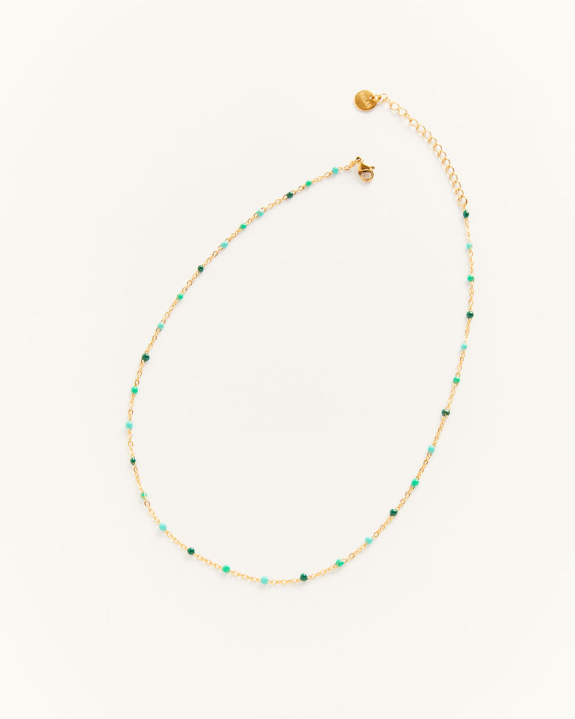 Palas Castelo Choker Aqua Blue
