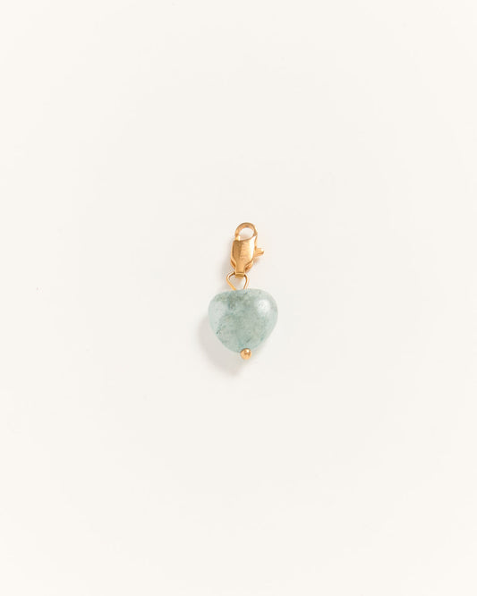 Palas Agat Heart Charm