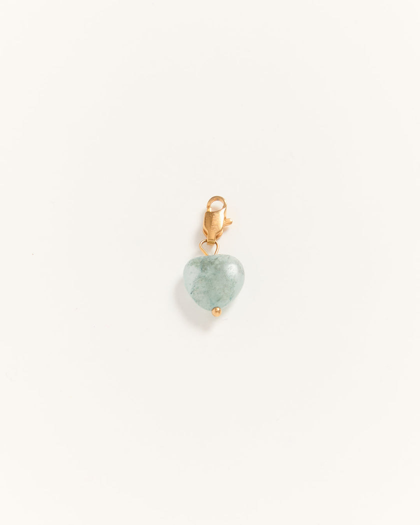 Palas Agat Heart Charm
