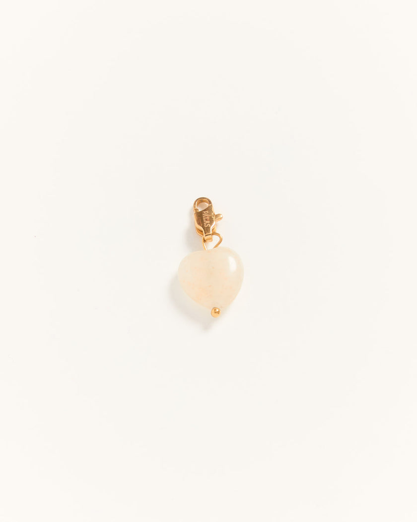 Palas Agat Heart Charm
