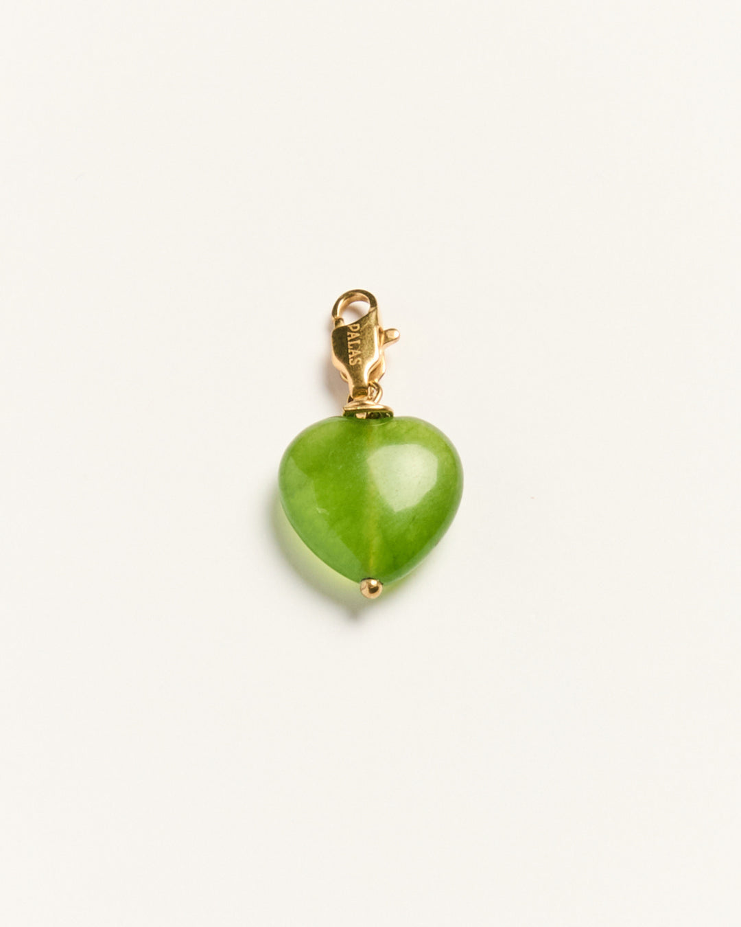 Palas Lolly Heart Charm-Green