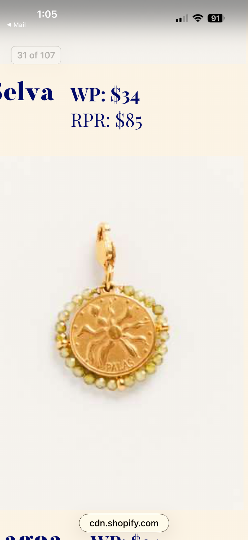 Palas Belamar Charm