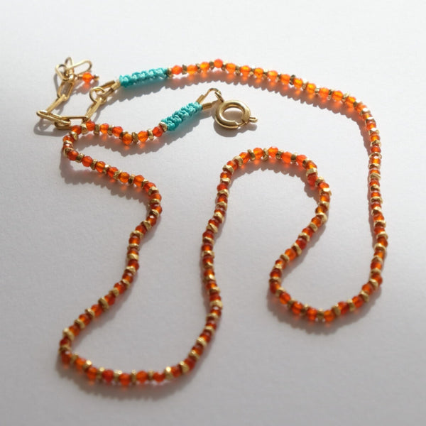 Clara Forno Mini Cerezo Necklace Red Onix