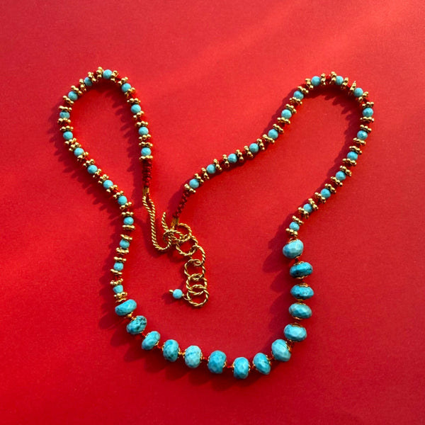 Clara Forno Risha Necklace turquoise