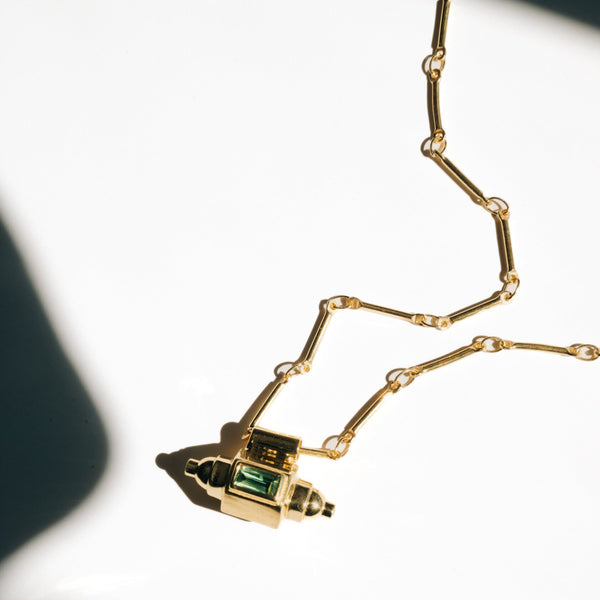 Clara Forno Sankalpa Necklace Peridot