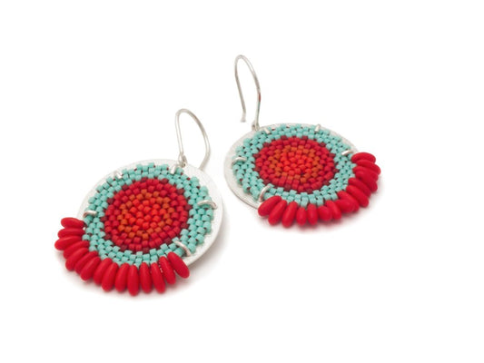 Claudia Fajardo Flat Rice Earrings