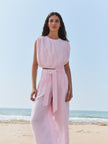 Sita Murt Puffed Linen Top