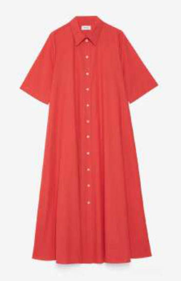 Ottad’Ame Poplin shirt dress