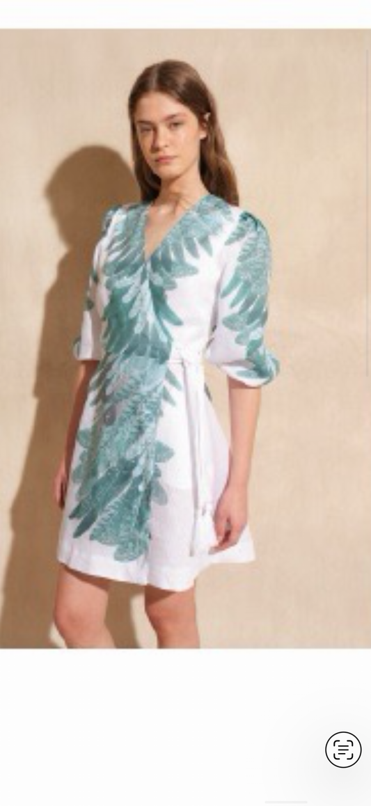 Solange M. By S-Mode Shirt Wrap Dress