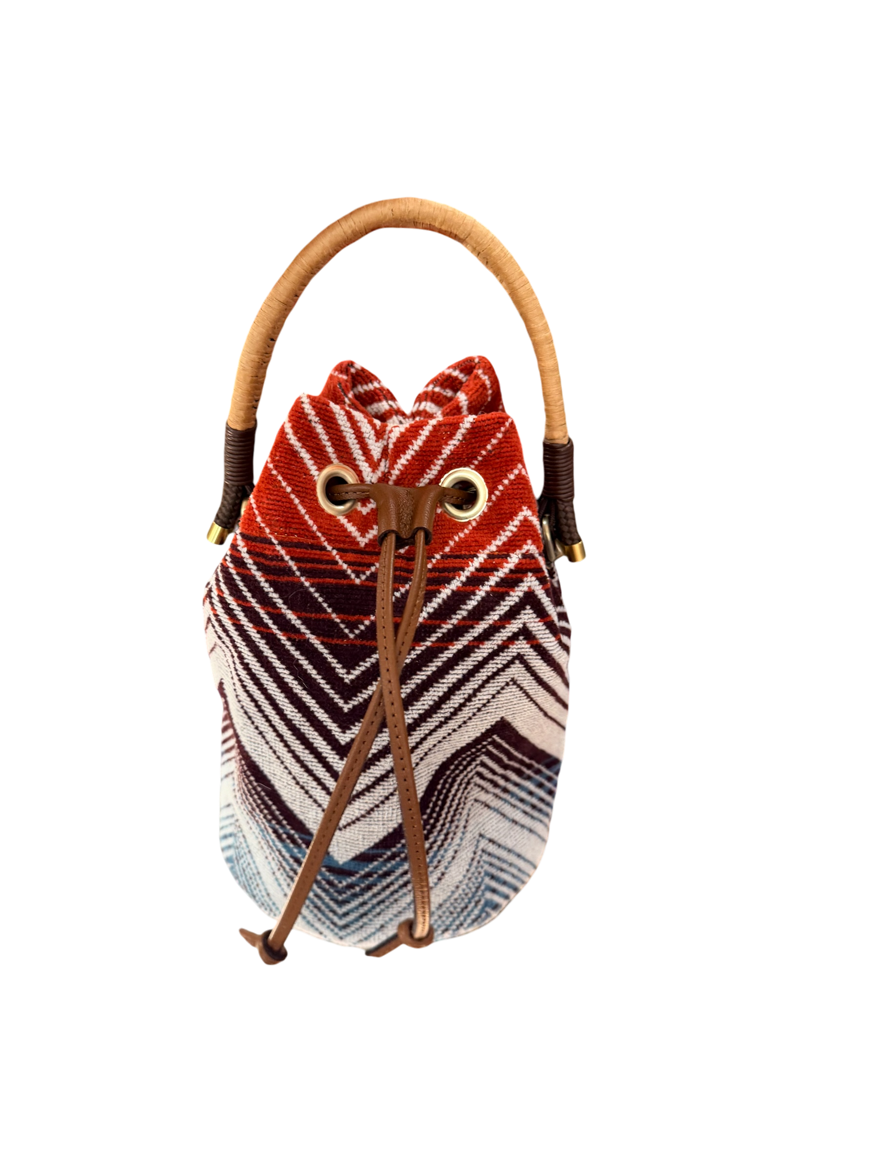 Chevron Petite Bucket Bag
